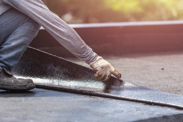Professional Basement Waterproofing technician working in Cynthiana, OH